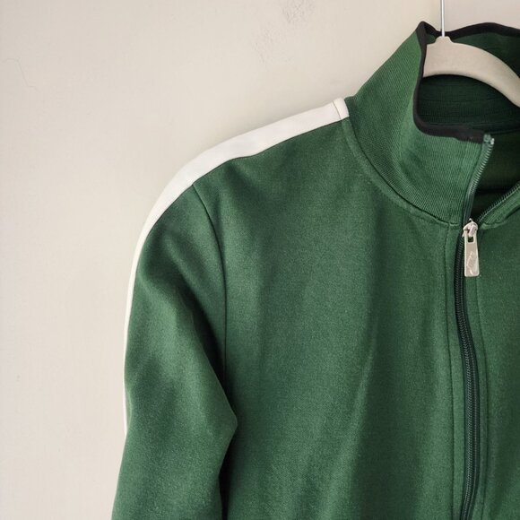 NIKE New York Jets NFL Full-Zip Track Jacket | Medium | Green On Field Apparel - Picture 2 of 9